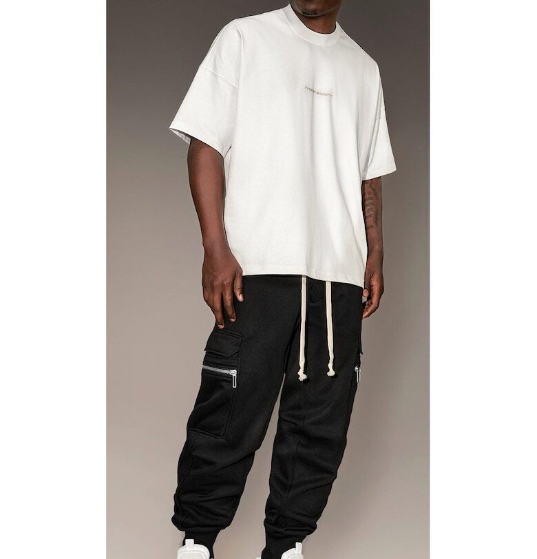 Панталони Карго Джогър – P16168 - Черен Made By Society