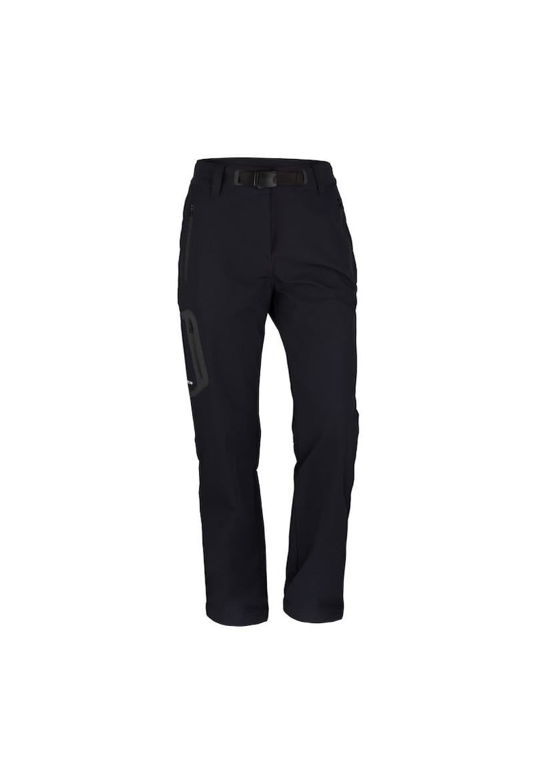 Дамски изключително дълги еластични трекинг панталони Mattie - Черен NORTHFINDER