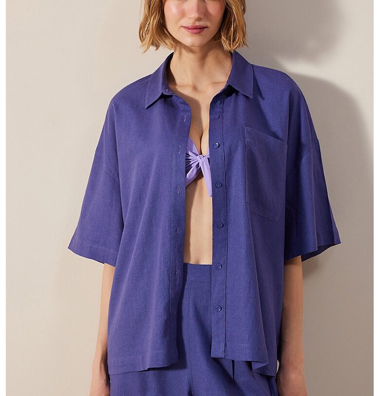 Плажна риза със среднодълги ръкави Penti