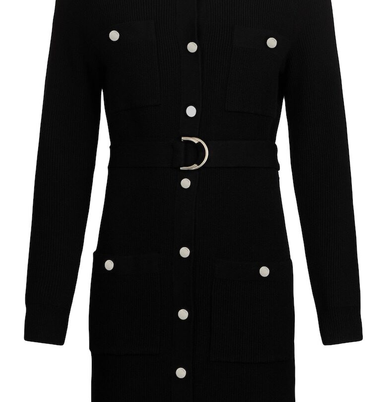 Плетена рокля с подплънки на раменете Liu Jo