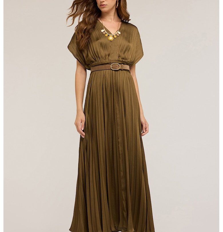 Плисирана шпиц рокля Motivi