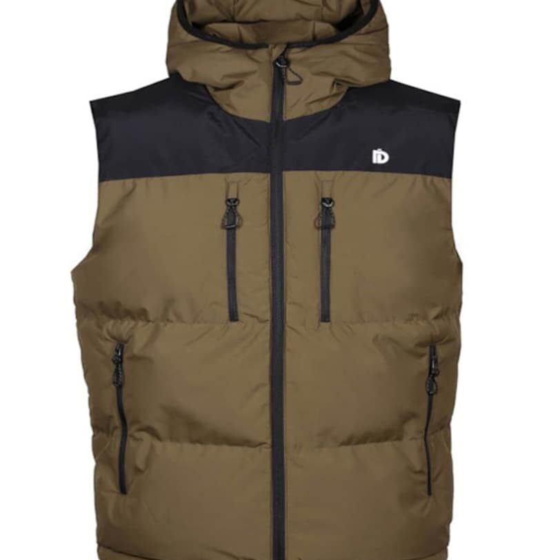 Подплатена жилетка  Laurel - кафява Fundango