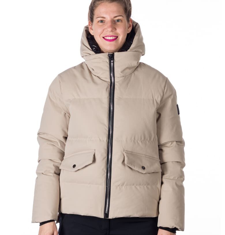 Подплатено зимно яке Rachel с качулка - Бежов NORTHFINDER