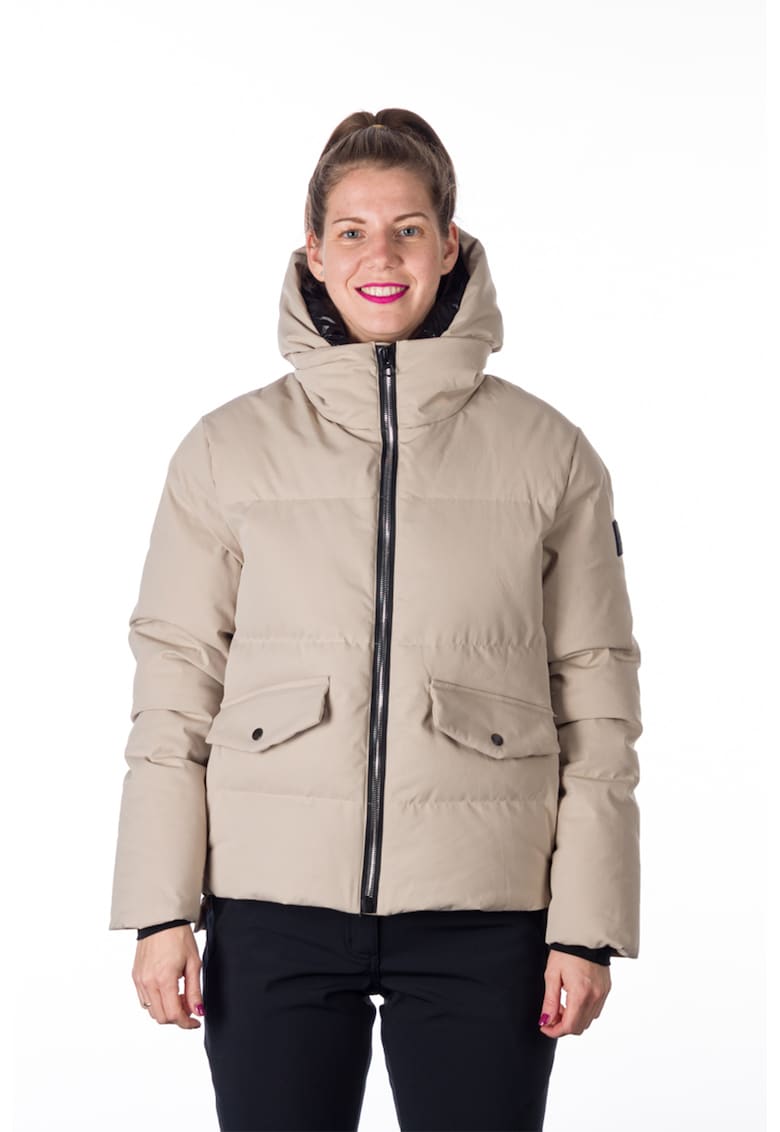 Подплатено зимно яке Rachel с качулка - Бежов NORTHFINDER