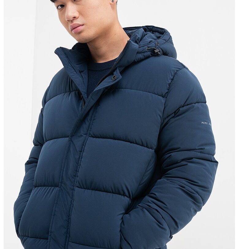 Подплатено зимно яке - Тъмносин Pepe Jeans London