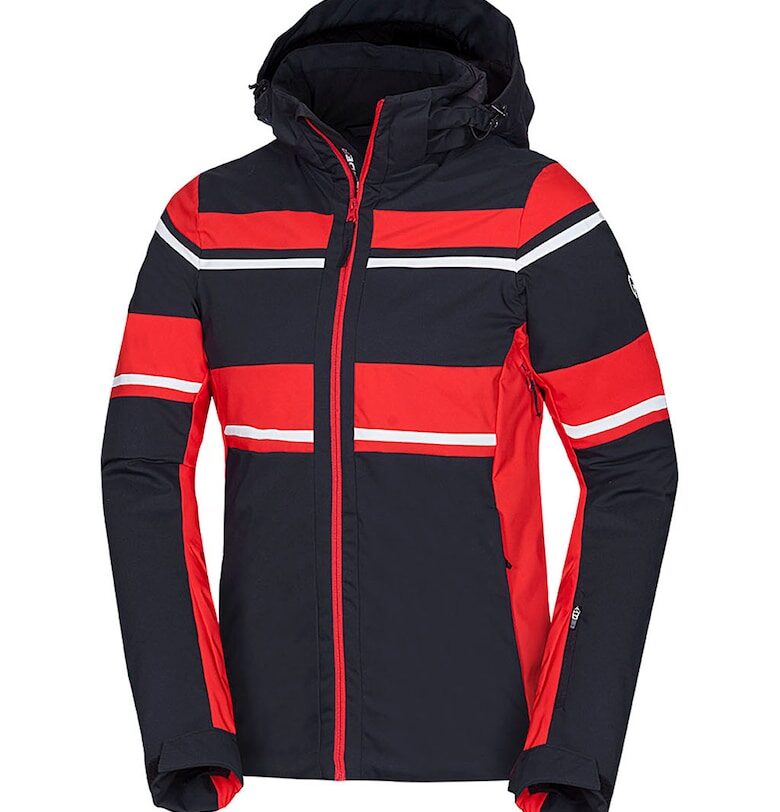 Подплатено зимно яке за трекинг Bernard - Черен/Корал NORTHFINDER