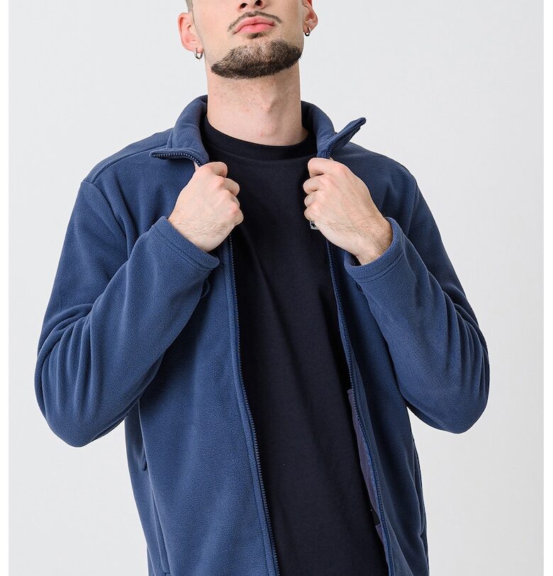 Поларено яке Winterstein с джобове - Тъмносин Jack Wolfskin