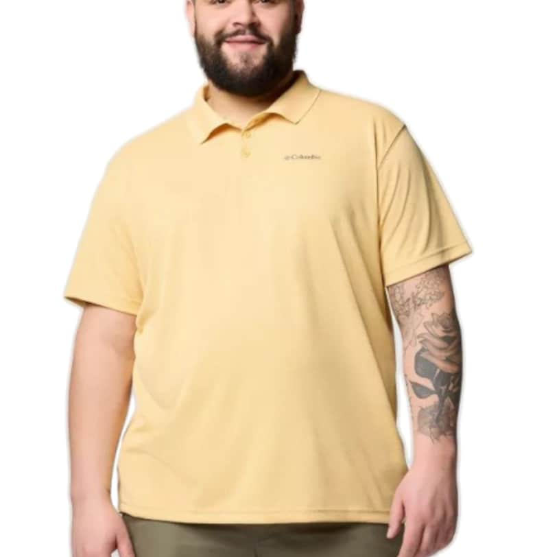 Поло тениска  Utilizator - светложълта - полиестер Columbia
