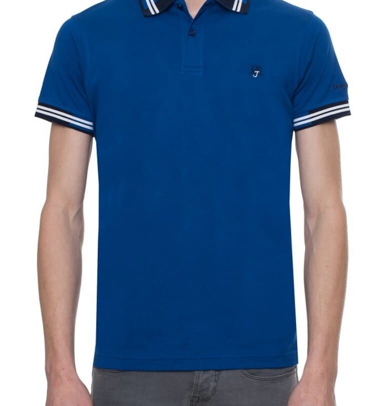 Поло тениска Мъжки  L0BJ28 - Син HARMONT  BLAINE