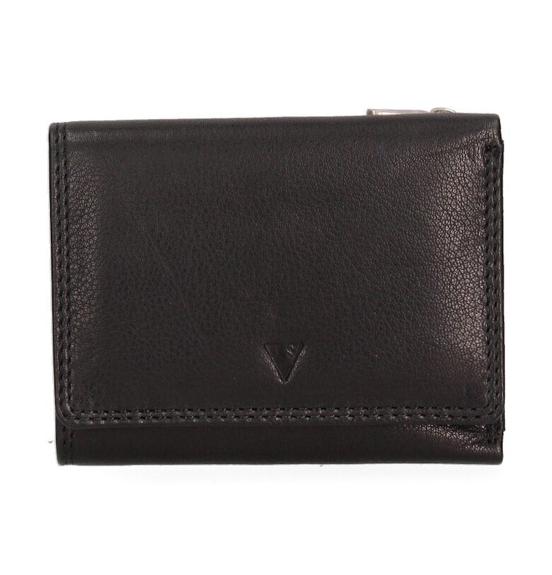 Портмоне от еко кожа със заден джоб с цип Sergio Valentini