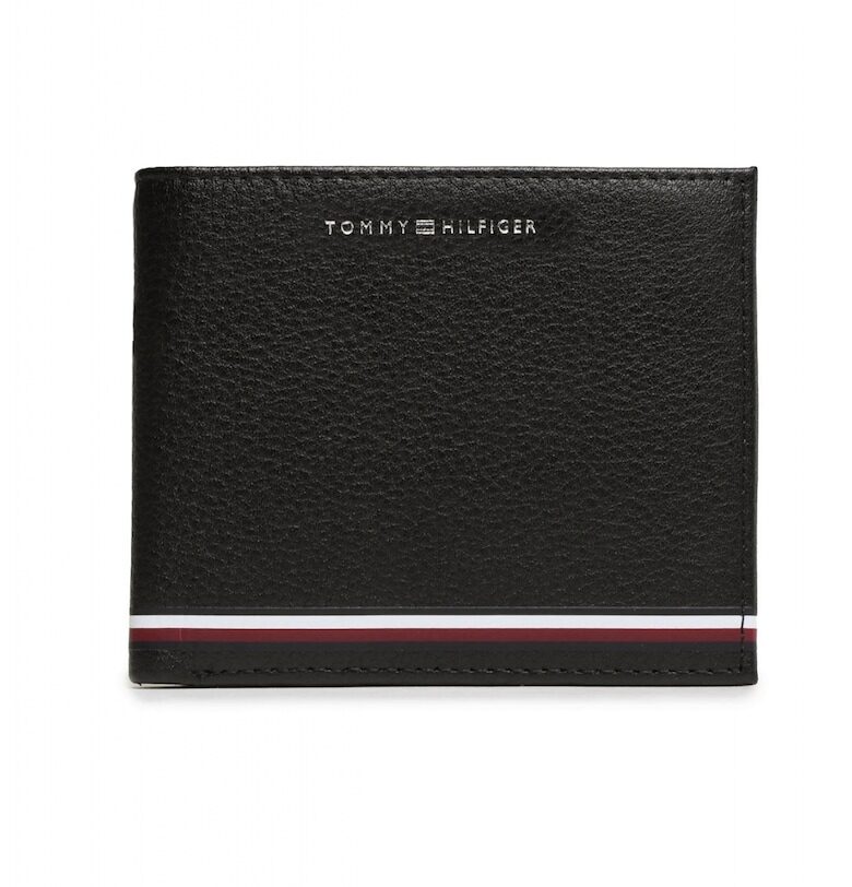 Портфейл  AM0AM11260 - черен - 11 -5 x 10 x 2 cm Tommy Hilfiger