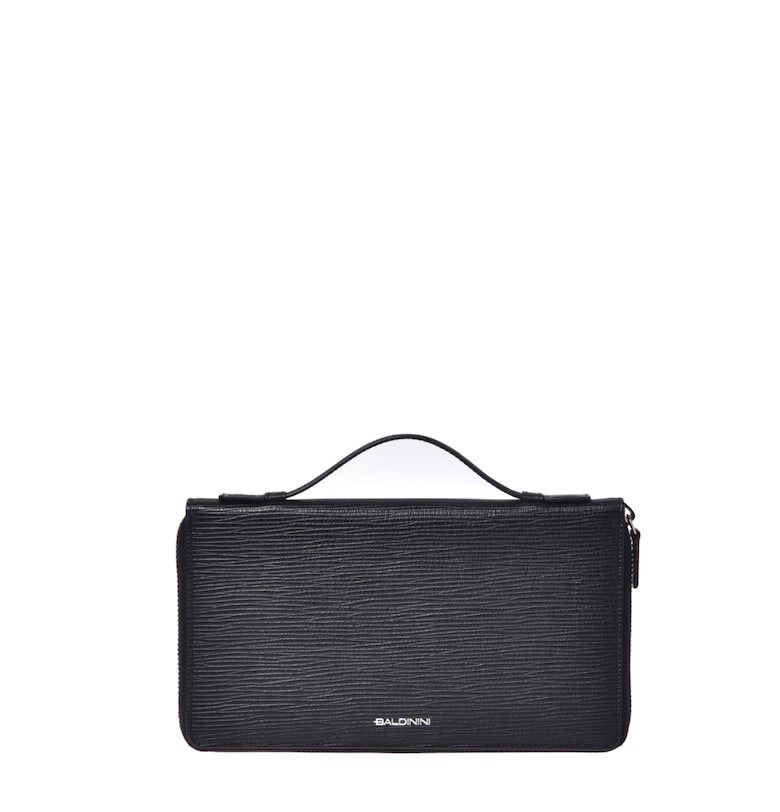 Портфейл от еко кожа с лого Baldinini