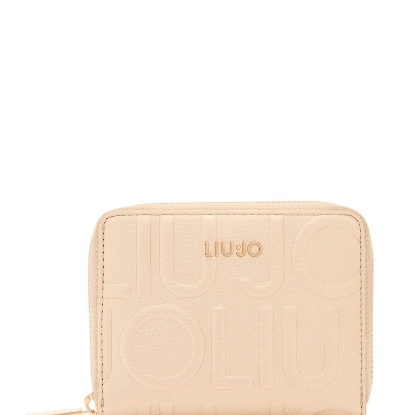 Портфейл от еко кожа с релефно лого Liu Jo