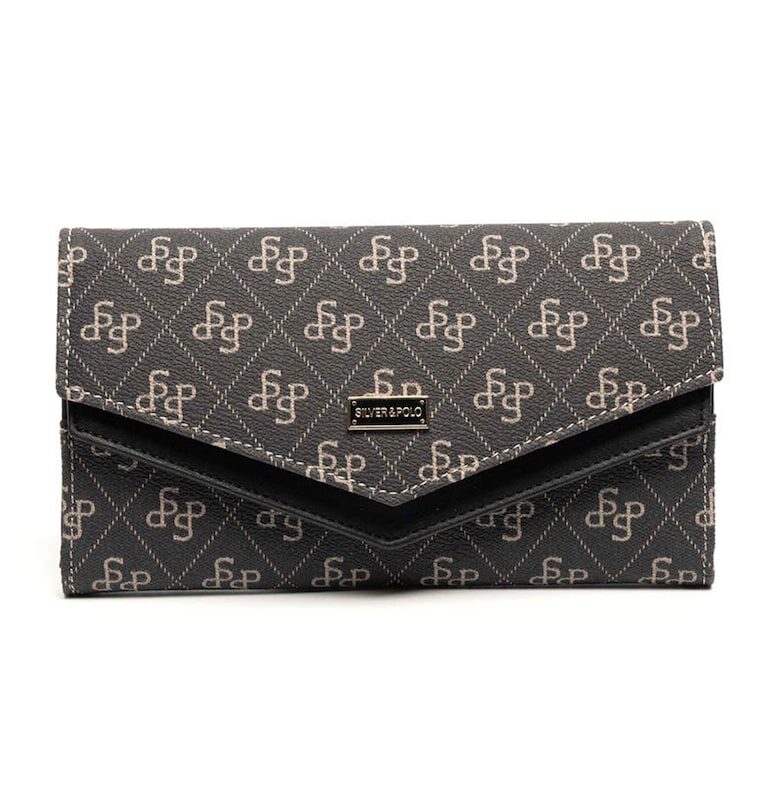 Портфейл от еко кожа с шарка SilverPolo