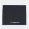 Портфейл от кожа Сафиано с лого Tommy Hilfiger