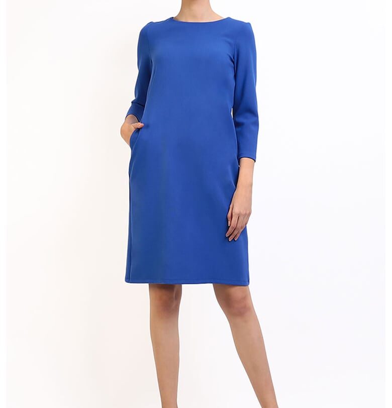 Права рокля с джобове Couture de Marie