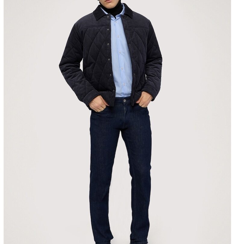 Прави дънки 380 - Ултрамарин синьо Trussardi