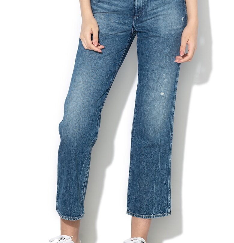 Прави дънки Retro с висока талия Wrangler