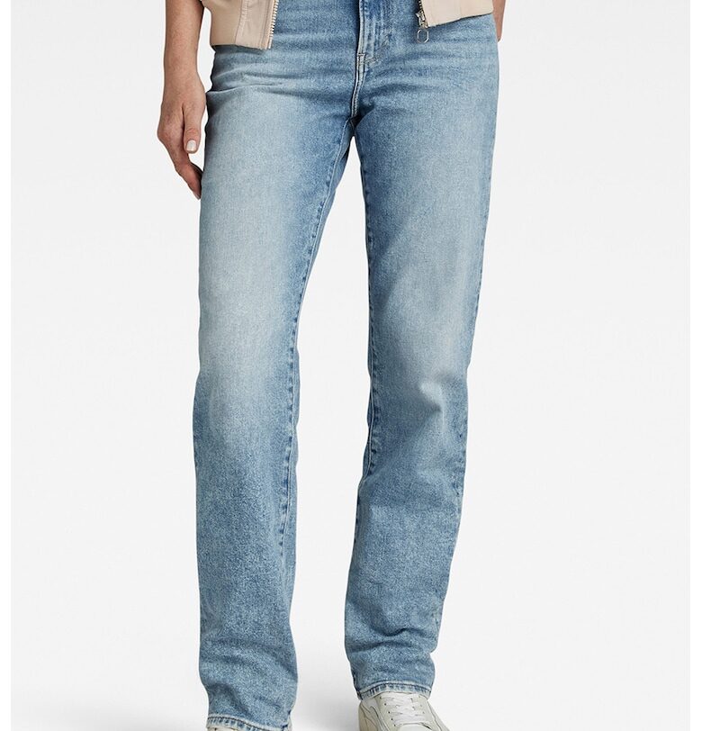 Прави дънки Viktoria с висока талия - Син G-STAR