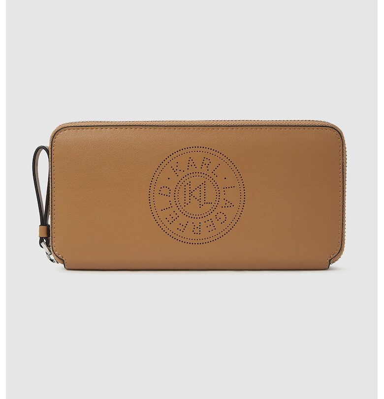 Правоъгълен портфейл с лого Karl Lagerfeld