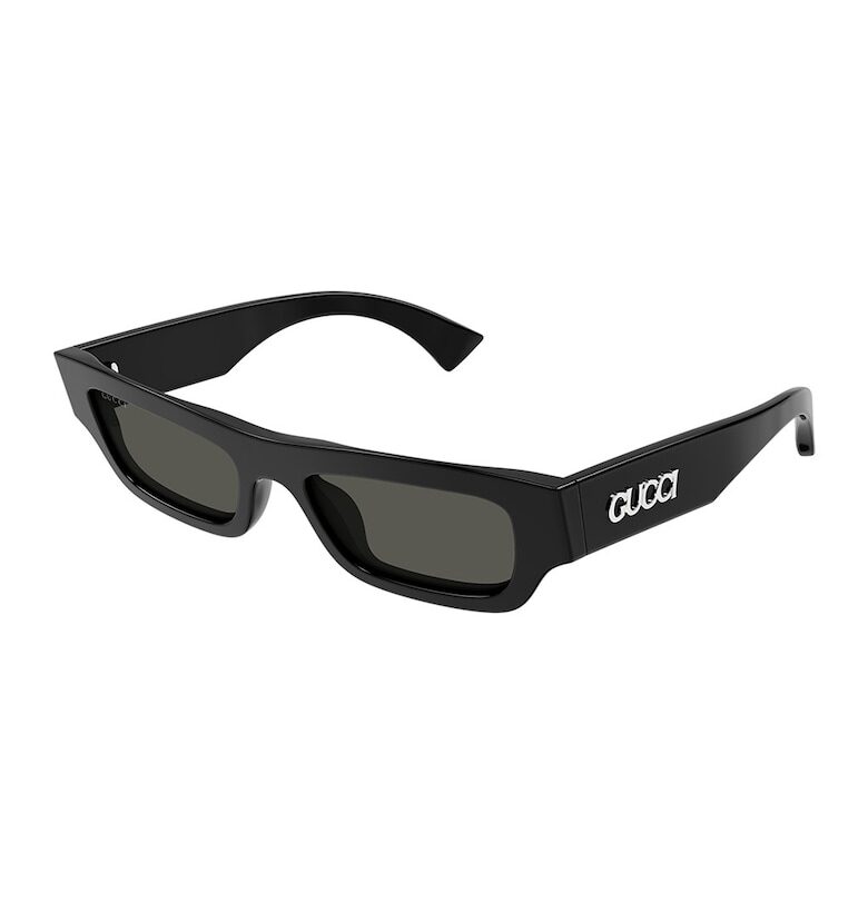 Gucci Правоъгълни слънчеви очила с лого