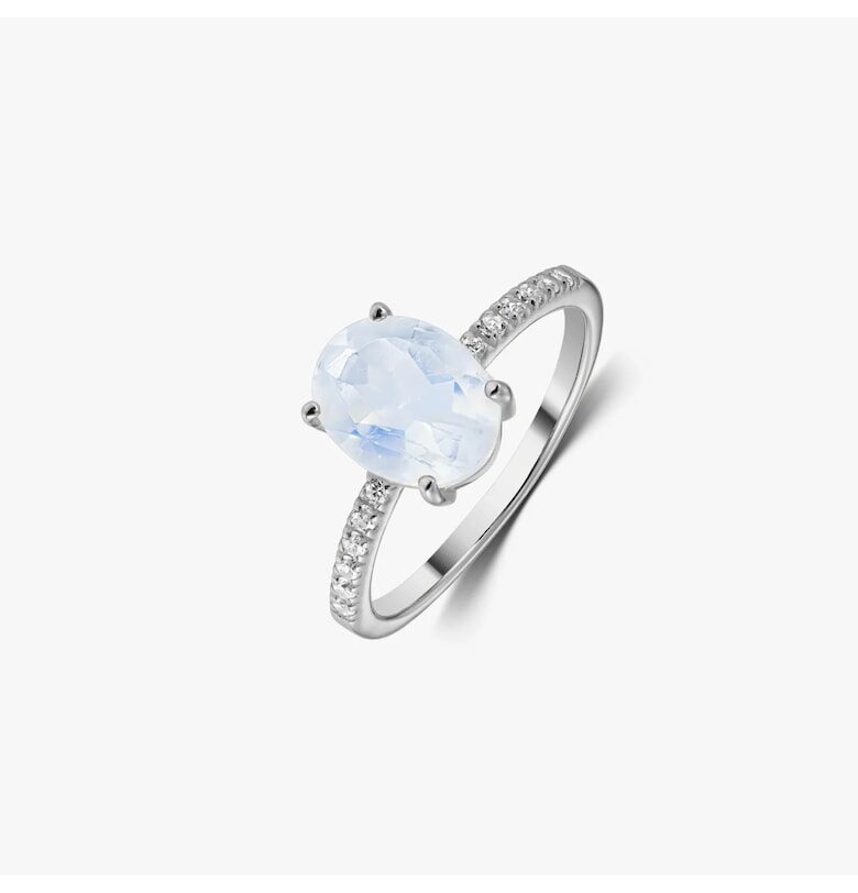 Сребърен пръстен Reina - Лунен камък INDIRA