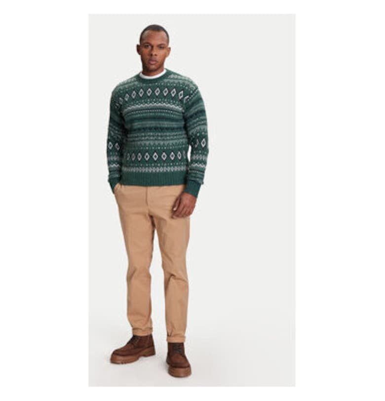Пуловер  Зелен - - - - Зелен United Colors of Benetton