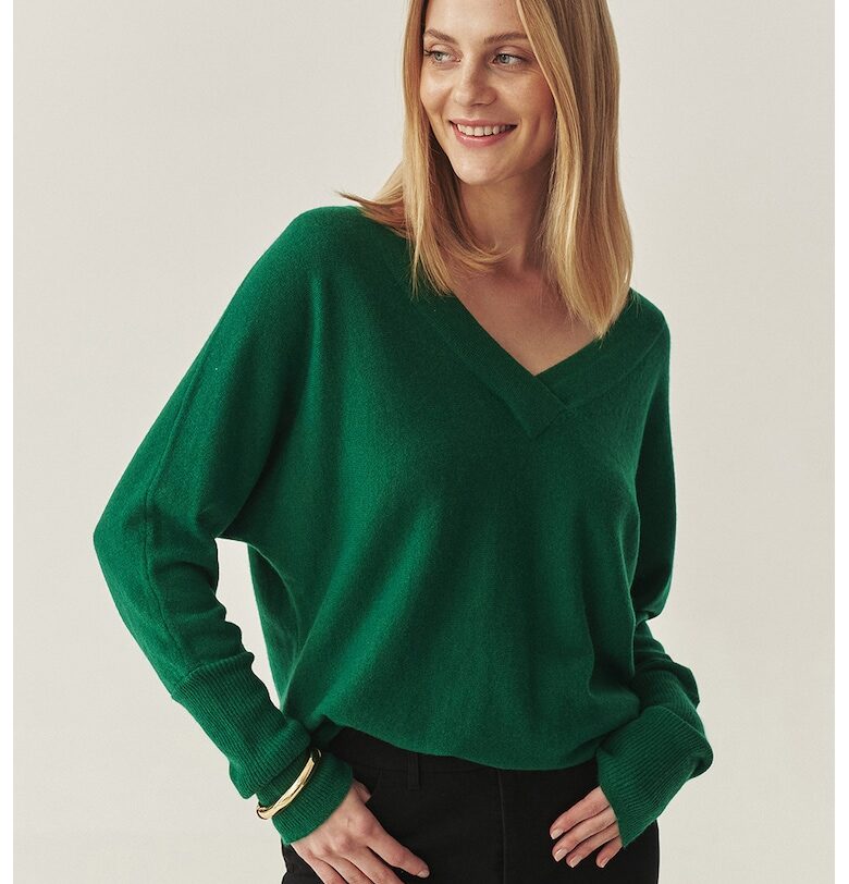 Пуловер с вълна и кашмир Tatuum