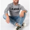Пуловер с вълна и лого GUESS