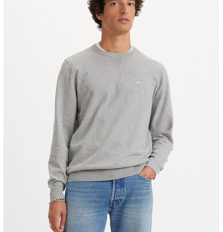 Пуловер с овално деколте Levis