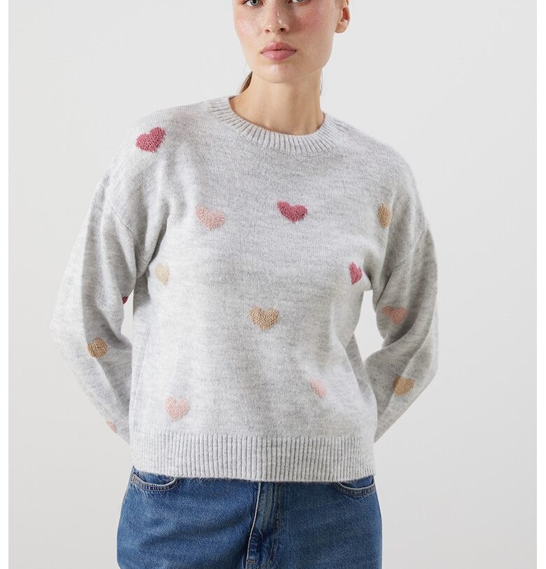 Пуловер с паднали ръкави LC WAIKIKI