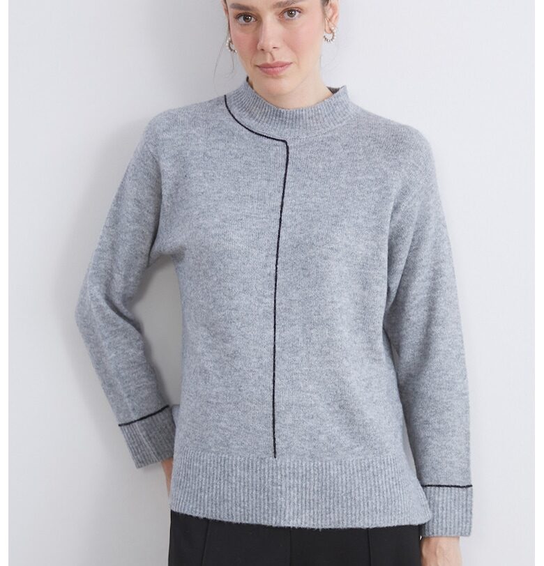 Пуловер с цепки встрани LC WAIKIKI