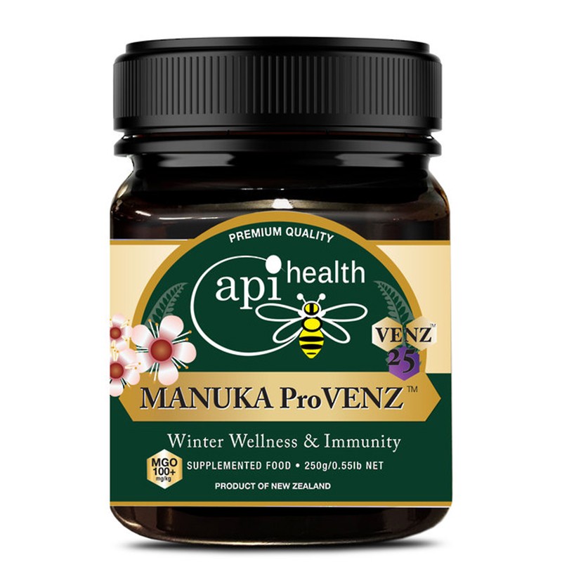 Пчелен мед Манука с пчелна отрова и прополис Pro VENZ MGO 100+