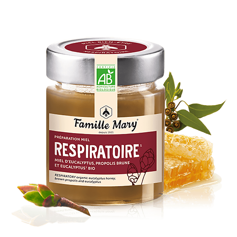 Пчелен мед от евкалипт с кафяв прополис и евкалипт БИО