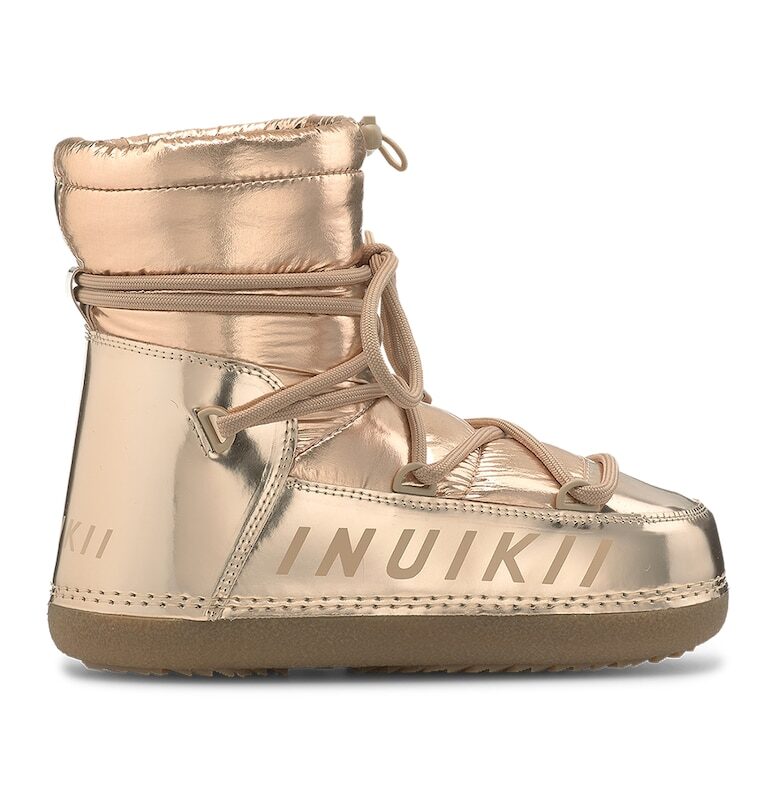 Равни боти от еко кожа и текстил INUIKII