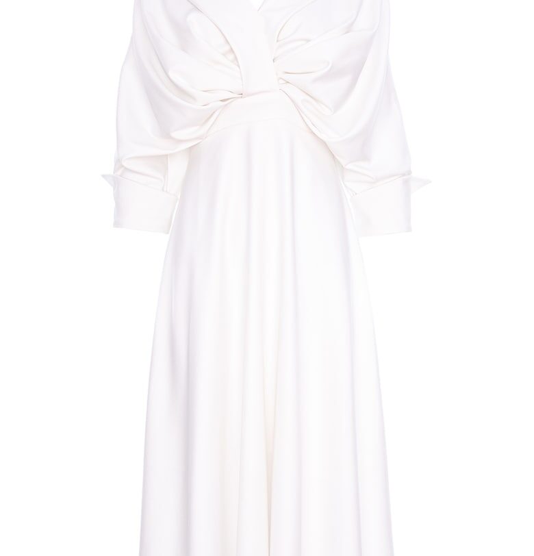 Разкроена миди рокля Acob a porter