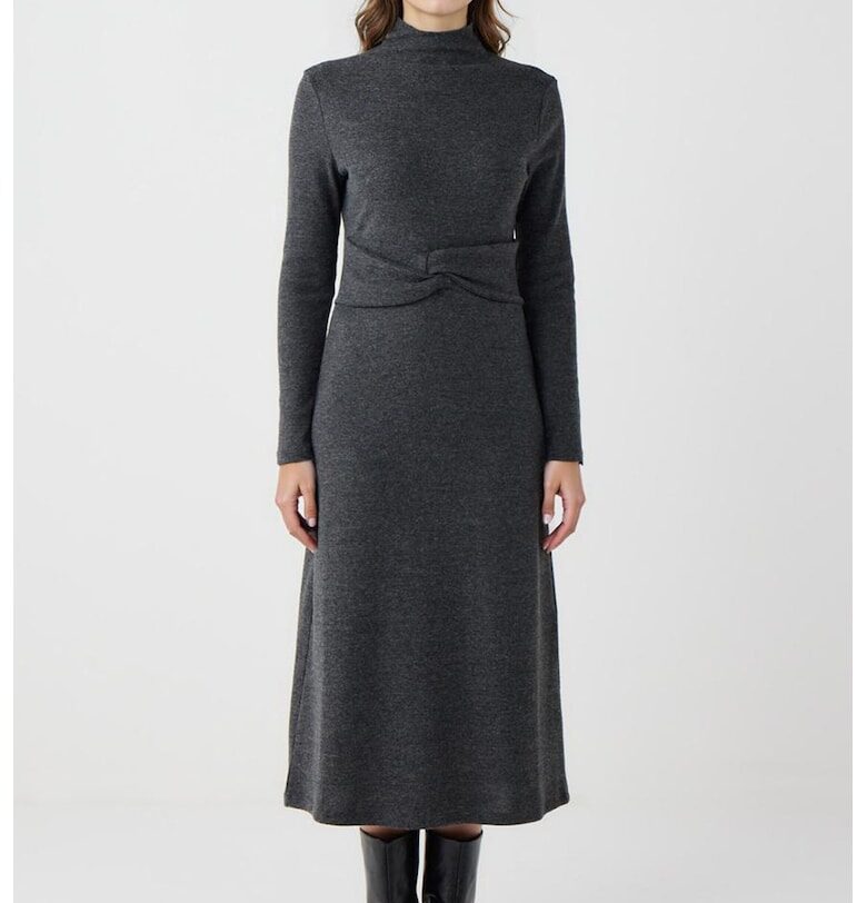 Разкроена миди рокля JIMMY KEY