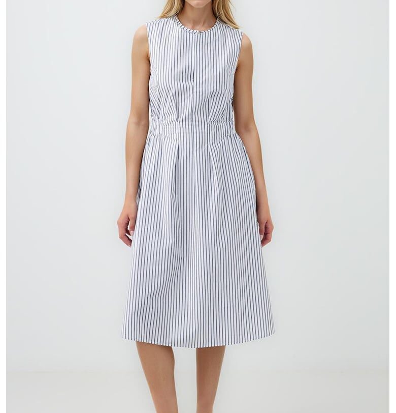 Разкроена памучна рокля JIMMY KEY