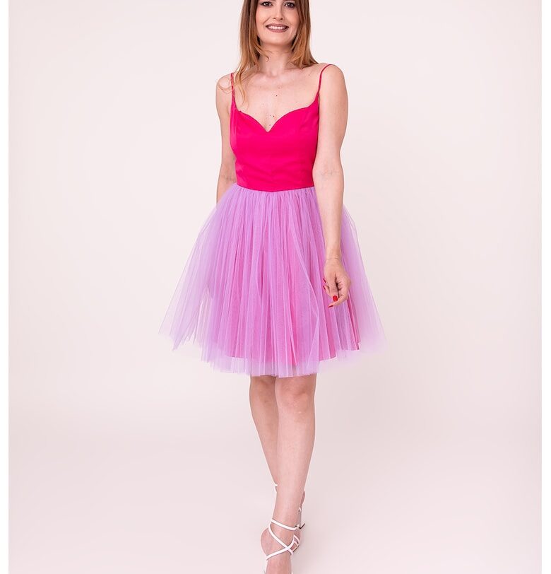 Разкроена рокля Bloom с панделка на гърба Ilona Andreoiu