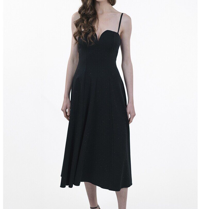 Разкроена рокля без ръкави Maellie