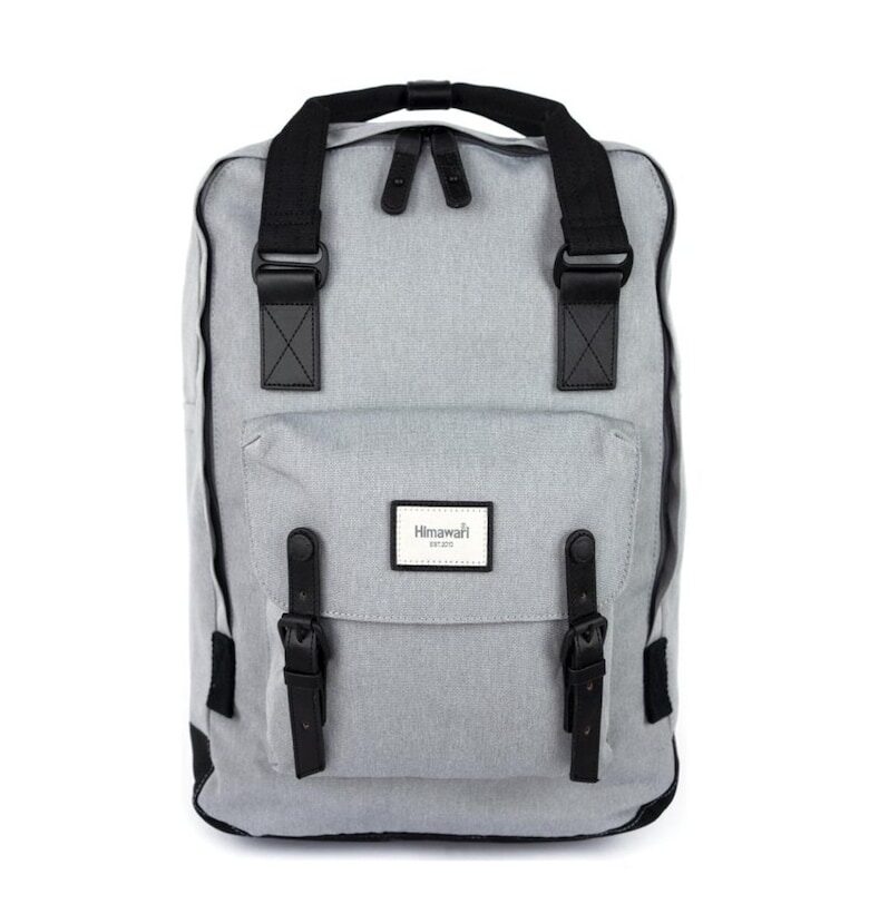 Раница  No. 33 Chunky XL - 17л - 35x45см - сива - водоустойчива Himawari