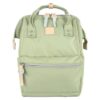 Раница  No. 36 Pale M - 15л - лимонено зелено - 28x40см - с USB порт Himawari