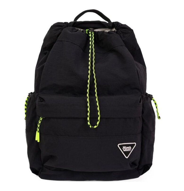 Раница  No. 61 Sack M - 15л - водоустойчива - 38x44см - черна Himawari