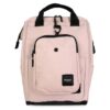 Раница  No. 62 Case M - 14л - розова - 28x40см - водоустойчива - с джоб за лаптоп Himawari
