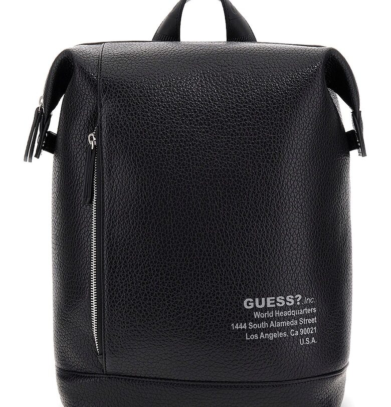 Раница от еко кожа с лого GUESS