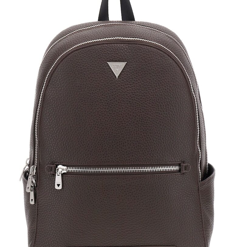 Раница от еко кожа с метално лого GUESS