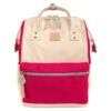 Раница  № 36 Candy M - 15л - бежов - червен - 28x40см Himawari