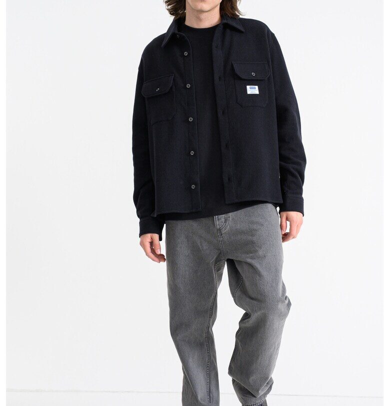 Релефна риза Ekynone с джобове - Черен HUGO