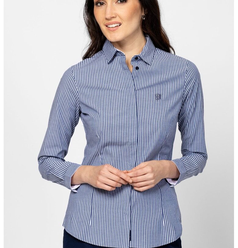 Риза Romin с дълги ръкави и яка Heavy Tools