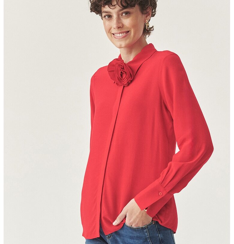 Риза със стандартна кройка - Корал Tatuum